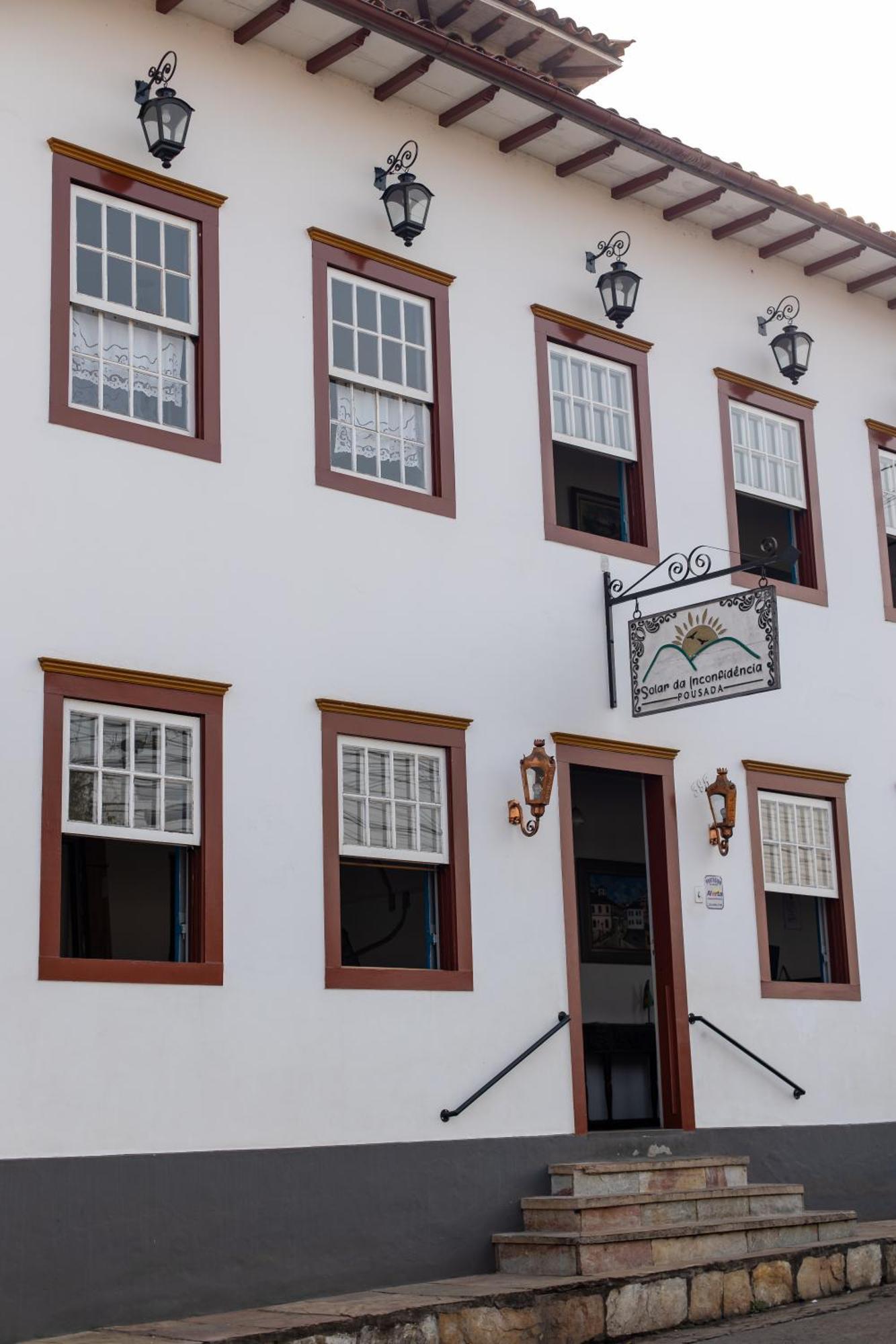 Pousada Solar Da Inconfidencia - Facil Acesso A Praca Tiradentes Hotel Ouro Preto  Ngoại thất bức ảnh